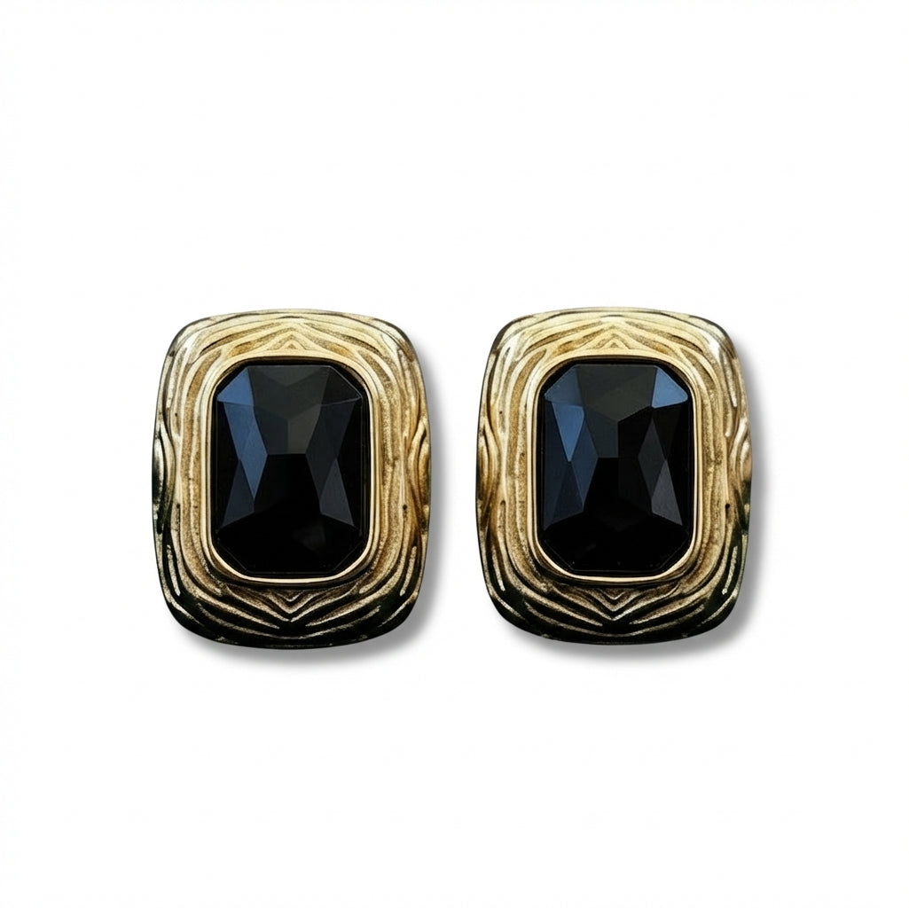 Cercei Dreptunghiular geometric din Oțel Inoxidabil - Hipoalergenici