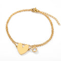 Brățară inox -Serment d'amour Oțel Inoxidabil 17cm