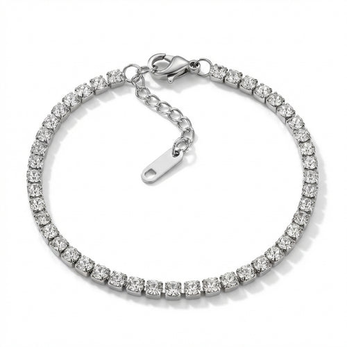 Brățară Tennis din Inox 3mm Oțel Inoxidabil 16.5 cm