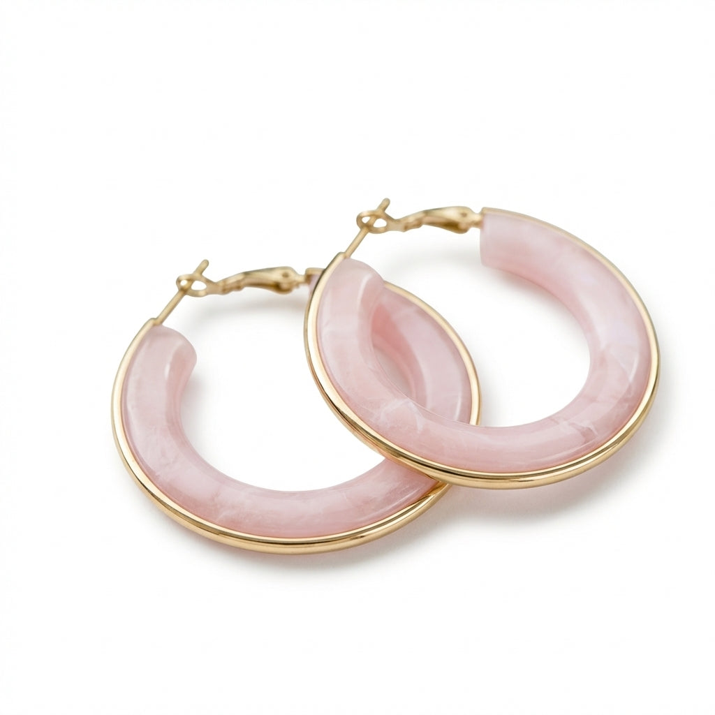 Cercei Creolă lată din Oțel Inoxidabil - Hipoalergenici