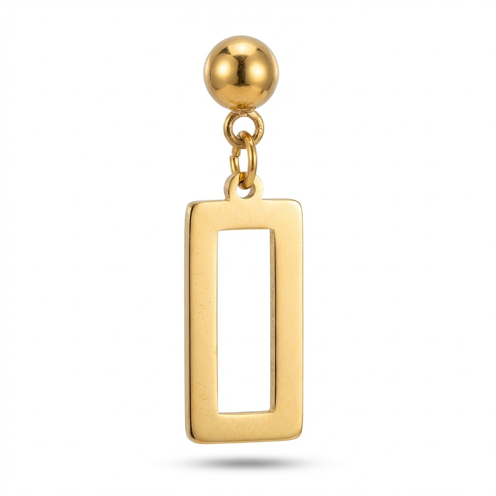 Cercei Geometrică Oțel Inoxidabil 1.7 cm - CM1496 | Zelora