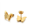 Cercei Fluture Oțel Inoxidabil 1.2 cm - CM1551 | Zelora