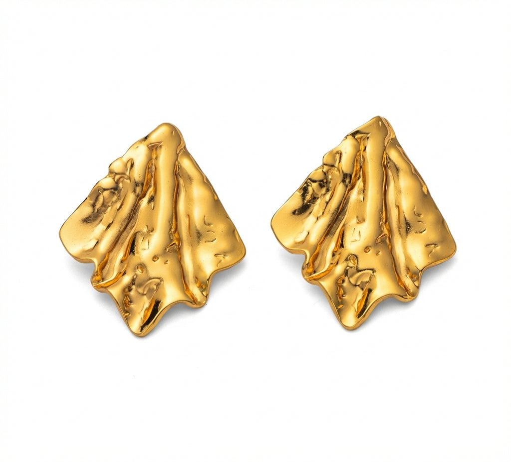 Cercei Sculpturală Oțel Inoxidabil 3.6 cm - CM1731 | Zelora