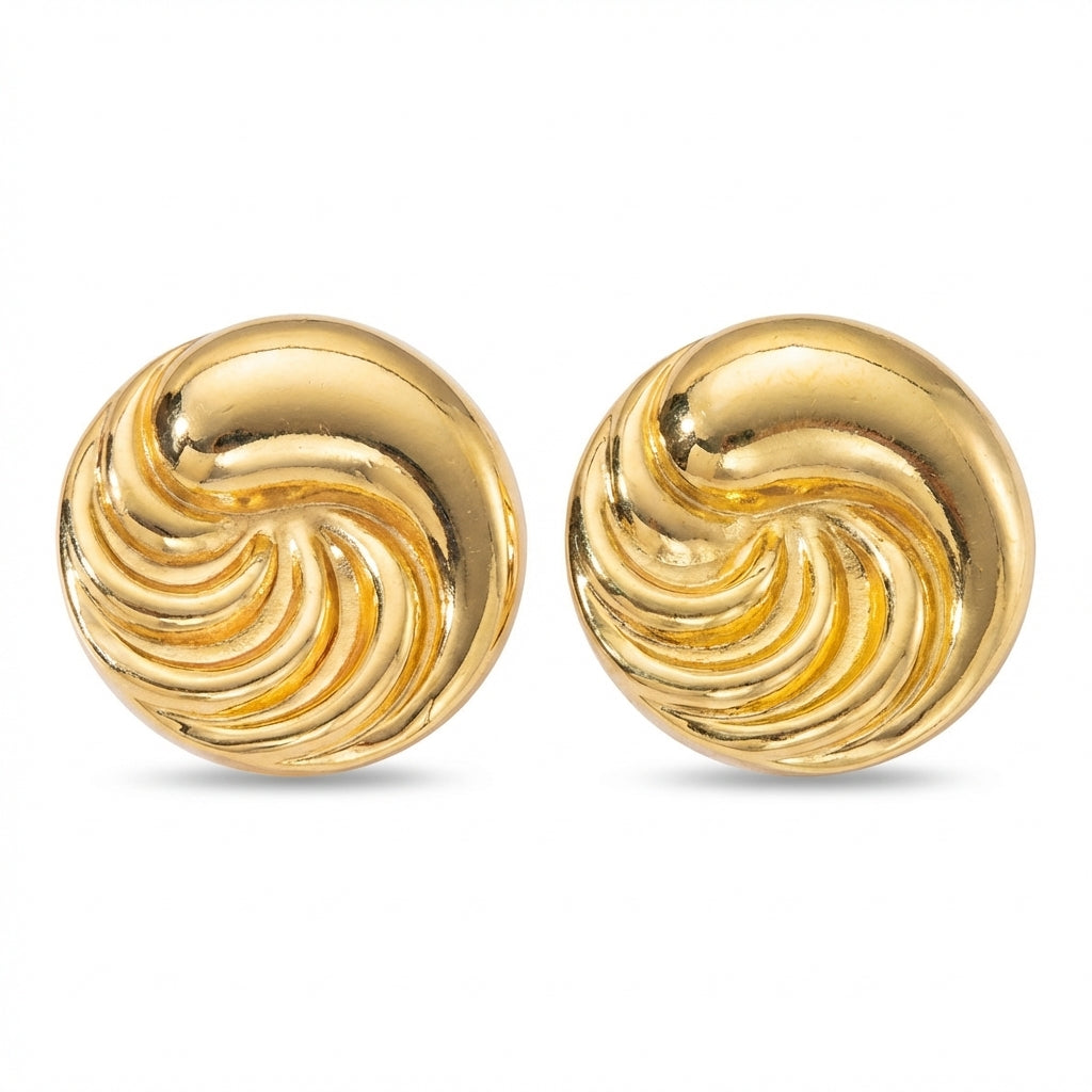 Cercei Spirală Elegantă Oțel Inoxidabil - CM1701 | Zelora