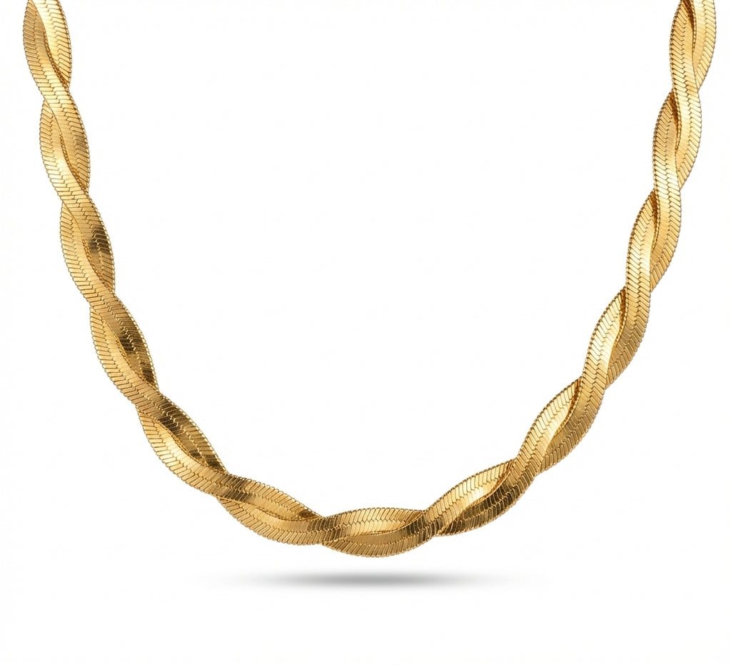 Lantisor Inox Serpent d'Or – detaliu 4