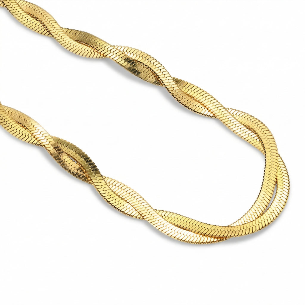 Lantisor Inox Serpent d'Or – detaliu 5