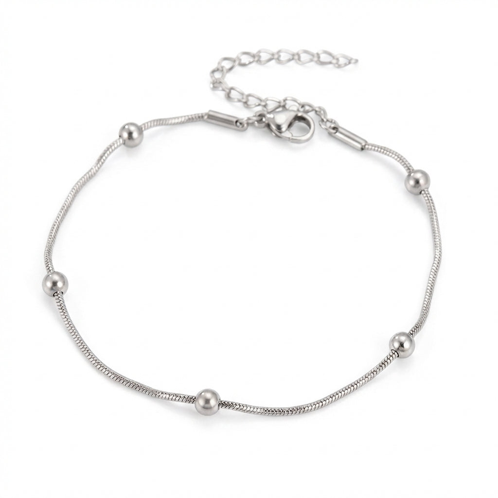 Brățară Biluțe Oțel Inoxidabil 2mm - Hipoalergenică - BF905